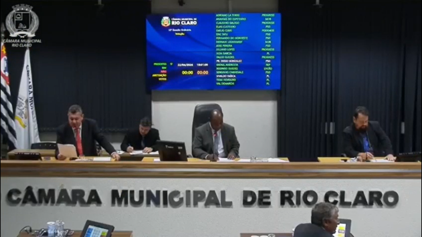 2026 | Aprovação Projeto de Lei Cidadão Rio-Clarense